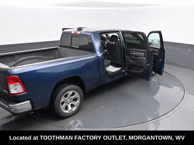 2022 Patriot Blue Pearlcoat Ram 1500 Big Horn/Lone Star 4X4 Truck