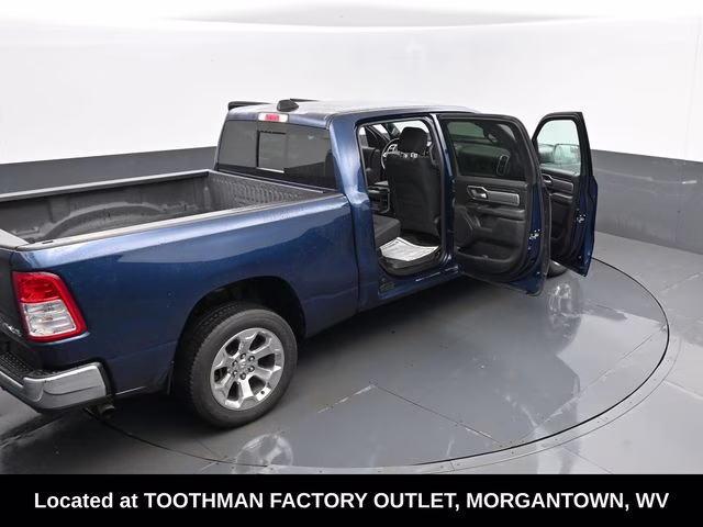 2022 Patriot Blue Pearlcoat Ram 1500 Big Horn/Lone Star 4X4 Truck