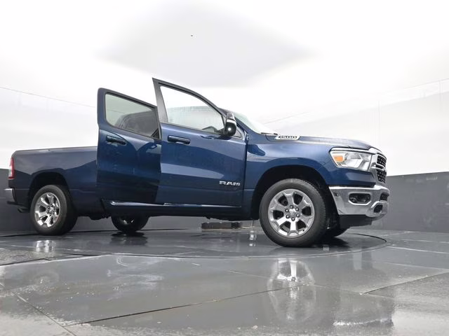 2022 Patriot Blue Pearlcoat Ram 1500 Big Horn/Lone Star 4X4 Truck