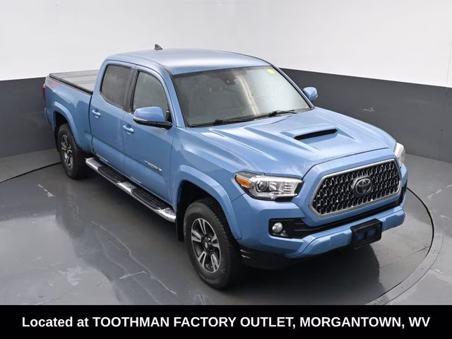 2019 Blue Toyota Tacoma TRD Sport 4X4 Truck
