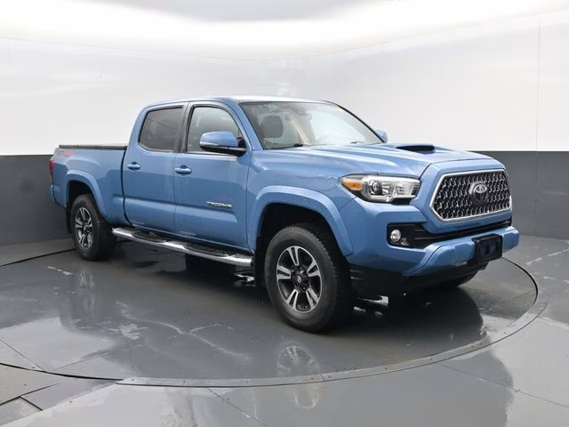 2019 Blue Toyota Tacoma TRD Sport 4X4 Truck