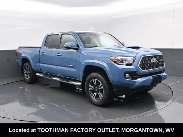 2019 Blue Toyota Tacoma TRD Sport 4X4 Truck