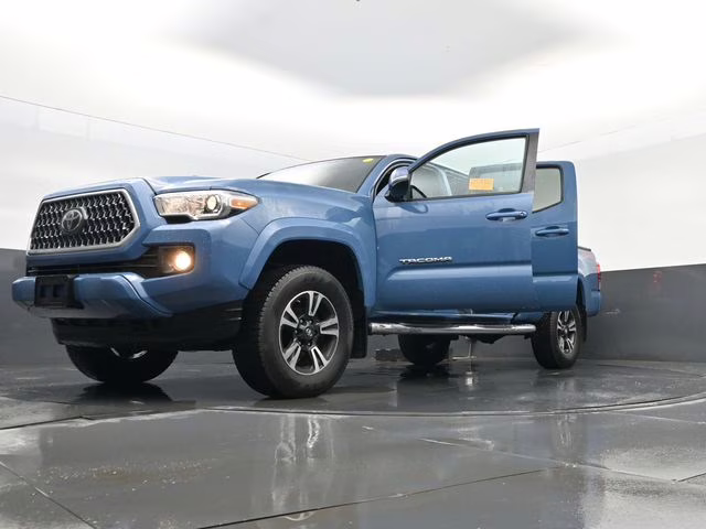 2019 Blue Toyota Tacoma TRD Sport 4X4 Truck