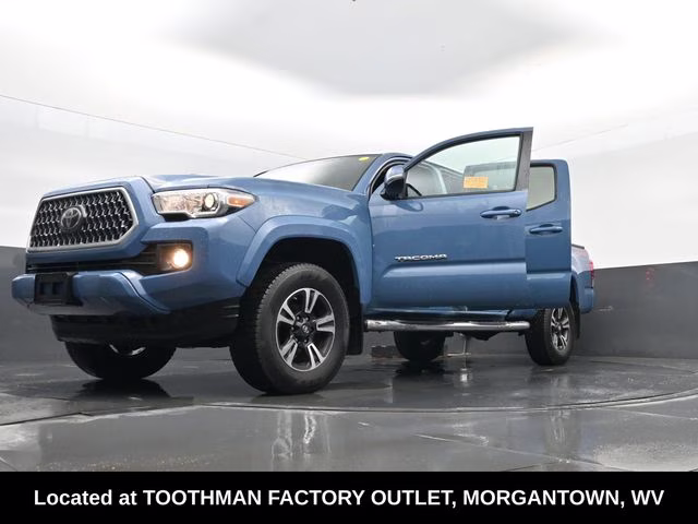2019 Blue Toyota Tacoma TRD Sport 4X4 Truck