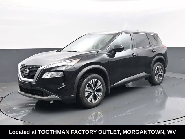 2023 Super Black Nissan Rogue SV AWD SUV