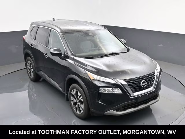 2023 Super Black Nissan Rogue SV AWD SUV