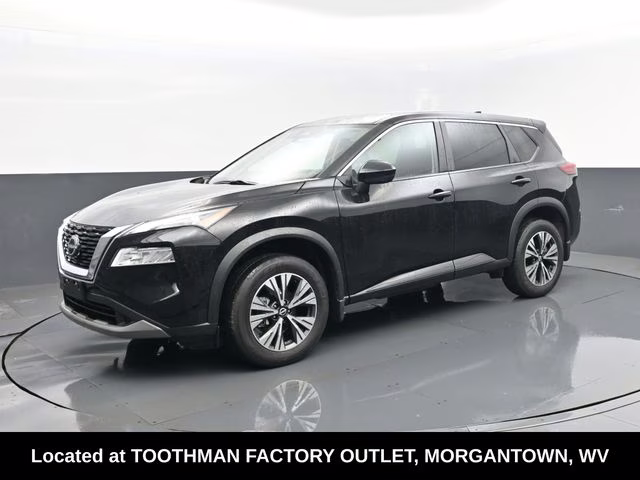 2023 Super Black Nissan Rogue SV AWD SUV