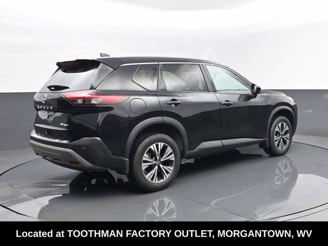 2023 Super Black Nissan Rogue SV AWD SUV