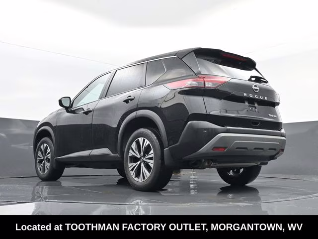 2023 Super Black Nissan Rogue SV AWD SUV