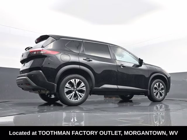 2023 Super Black Nissan Rogue SV AWD SUV