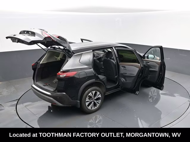 2023 Super Black Nissan Rogue SV AWD SUV