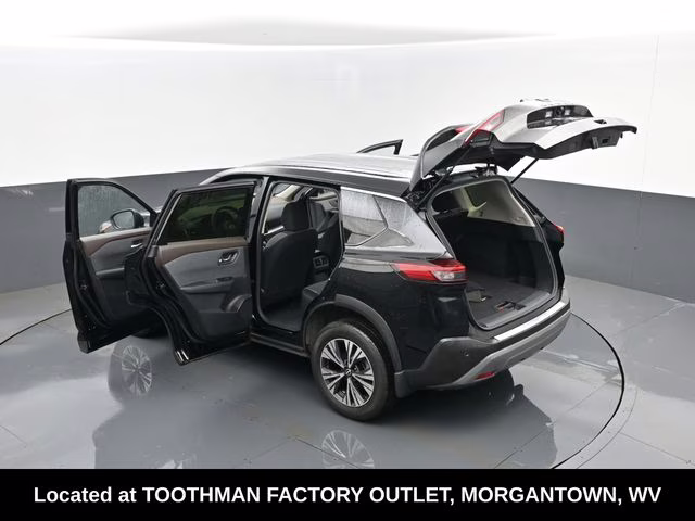 2023 Super Black Nissan Rogue SV AWD SUV