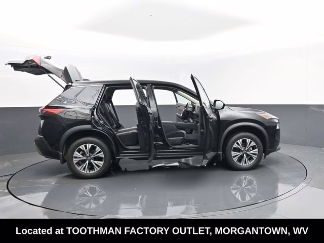 2023 Super Black Nissan Rogue SV AWD SUV
