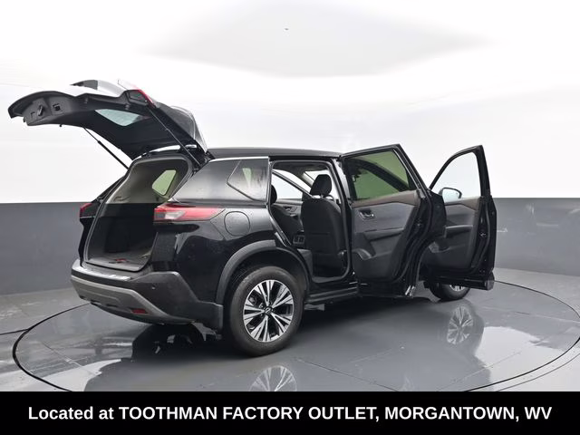 2023 Super Black Nissan Rogue SV AWD SUV