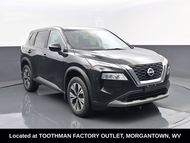 2023 Super Black Nissan Rogue SV AWD SUV