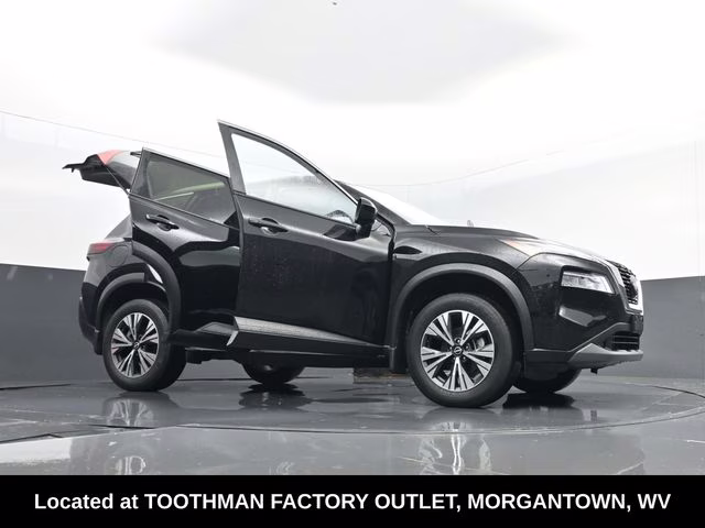 2023 Super Black Nissan Rogue SV AWD SUV