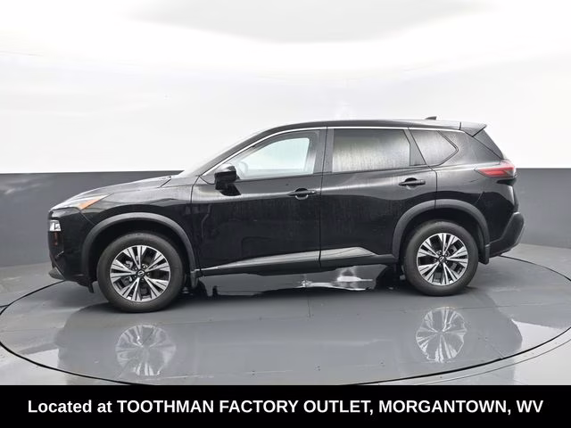 2023 Super Black Nissan Rogue SV AWD SUV