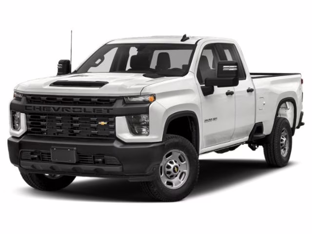 2021 Summit White Chevrolet Silverado 2500HD Work Truck 4X4 Truck