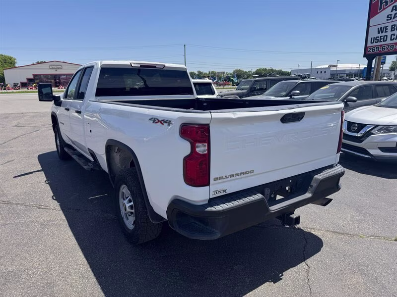 2021 Summit White Chevrolet Silverado 2500HD Work Truck 4X4 Truck