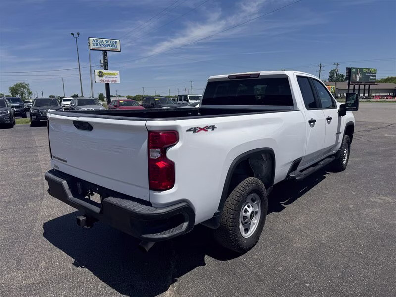 2021 Summit White Chevrolet Silverado 2500HD Work Truck 4X4 Truck