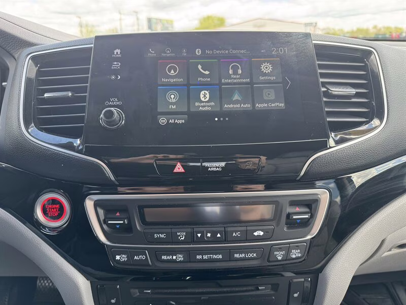 2019 Modern Steel Metallic Honda Pilot Touring AWD SUV