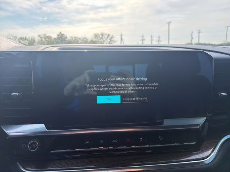 2023 Black Chevrolet Silverado LT Trail Boss 4X4 Truck