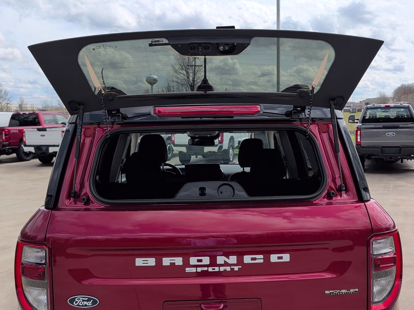 2026 Ruby Red Metallic Tinted Clearcoat Ford Bronco Sport Outer Banks 4X4 SUV