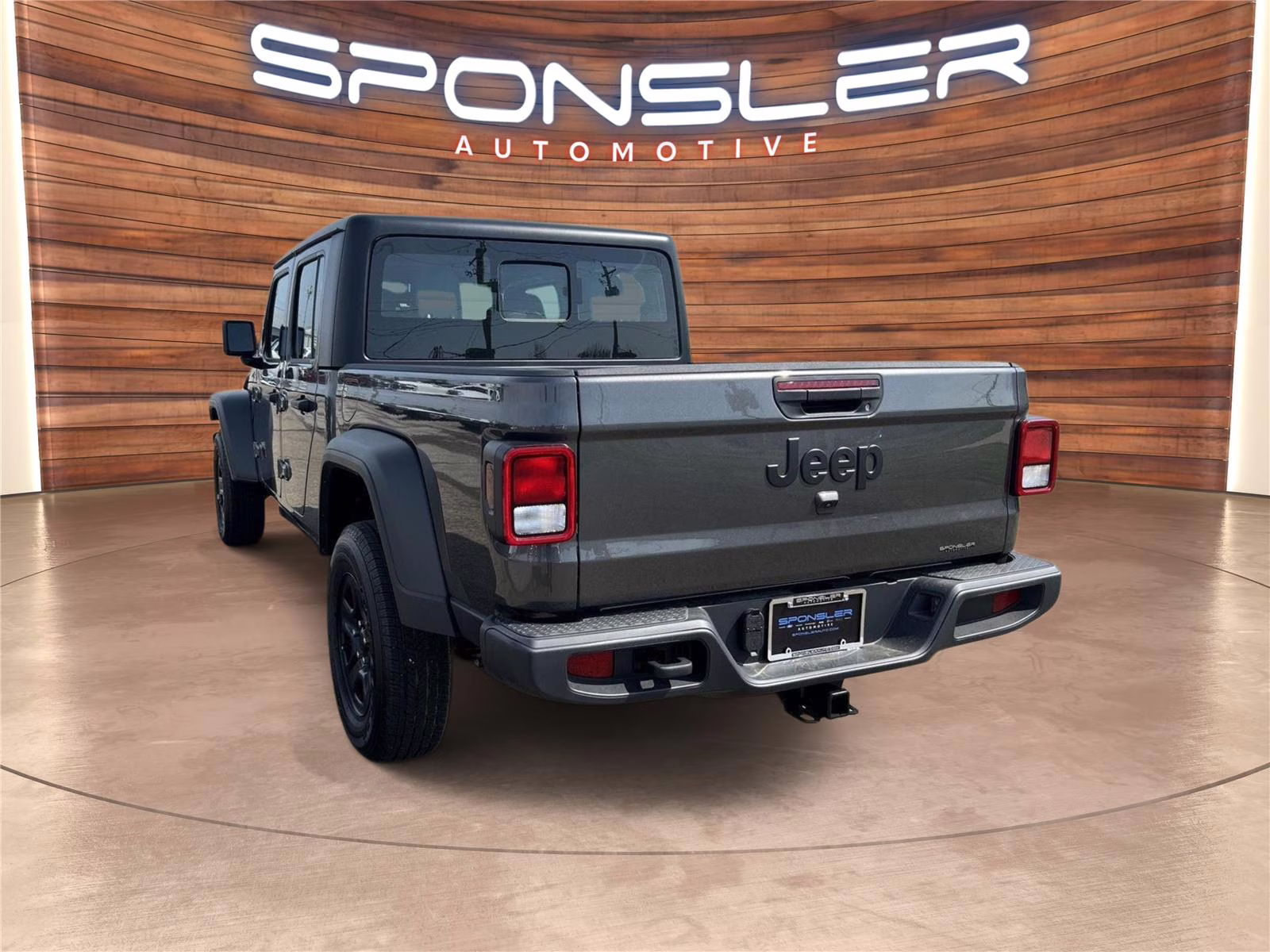 2026 Granite Crystal Metallic Clearcoat Jeep Gladiator Sport 4X4 Truck
