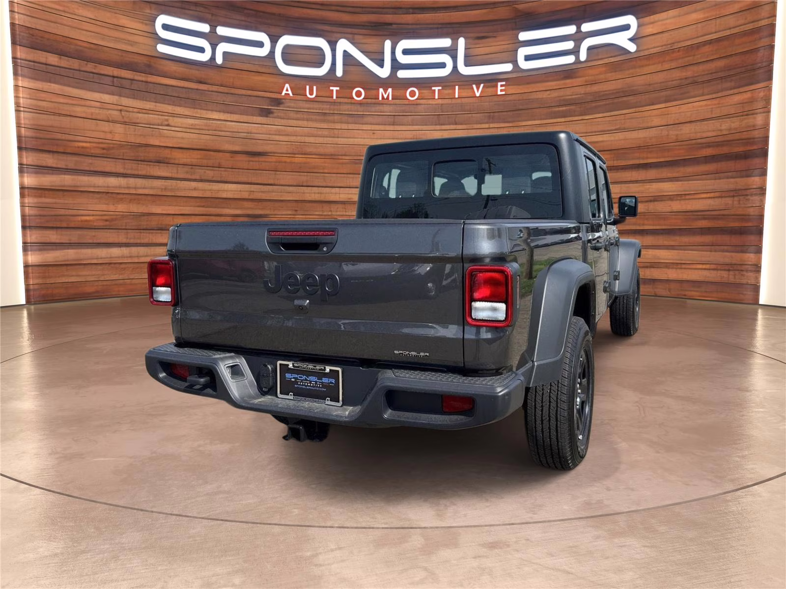 2026 Granite Crystal Metallic Clearcoat Jeep Gladiator Sport 4X4 Truck