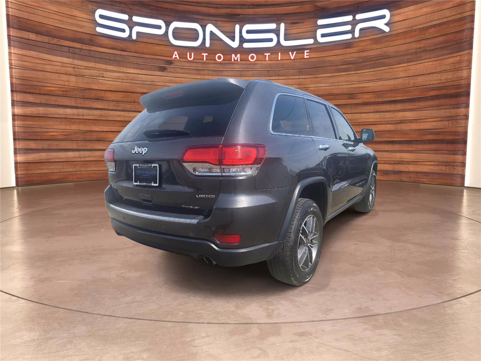 2021 Granite Crystal Metallic Clearcoat Jeep Grand Cherokee Limited 4X4 SUV