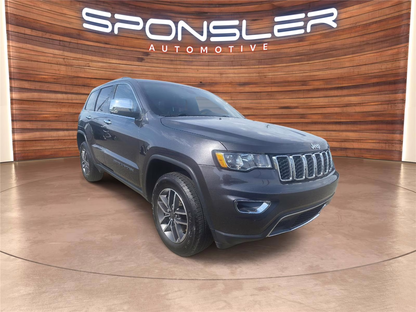 2021 Granite Crystal Metallic Clearcoat Jeep Grand Cherokee Limited 4X4 SUV