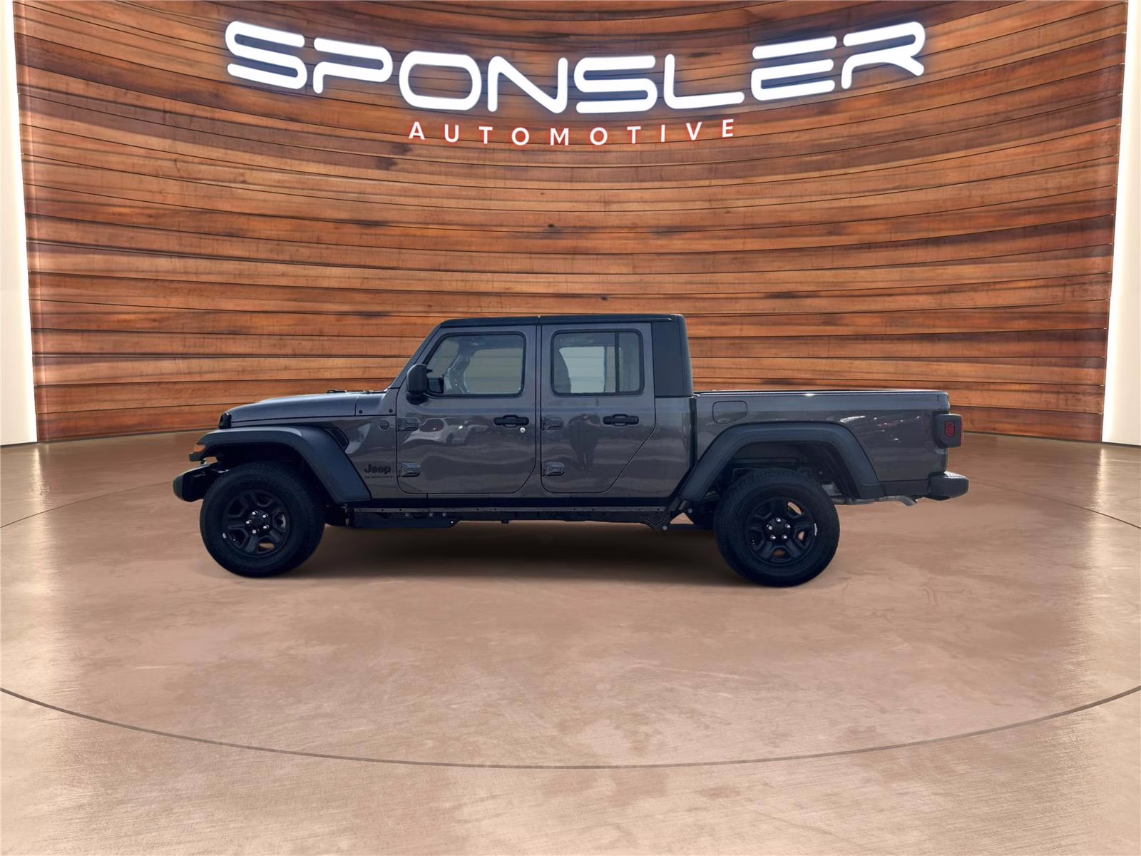 2026 Granite Crystal Metallic Clearcoat Jeep Gladiator Sport 4X4 Truck