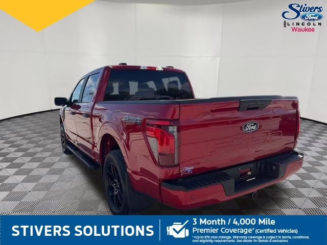 2024 Red Metallic Ford F-150 STX 4X4 Truck