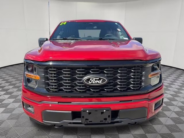 2024 Red Metallic Ford F-150 STX 4X4 Truck