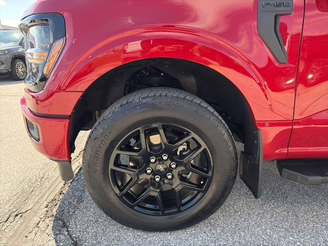 2024 Red Metallic Ford F-150 STX 4X4 Truck