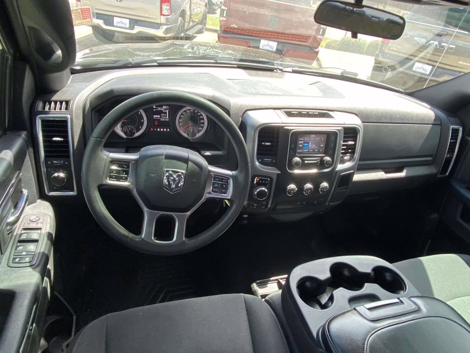 2024 Diamond Black Crystal Pearlcoat Ram 1500 Classic Warlock 4X4 Truck