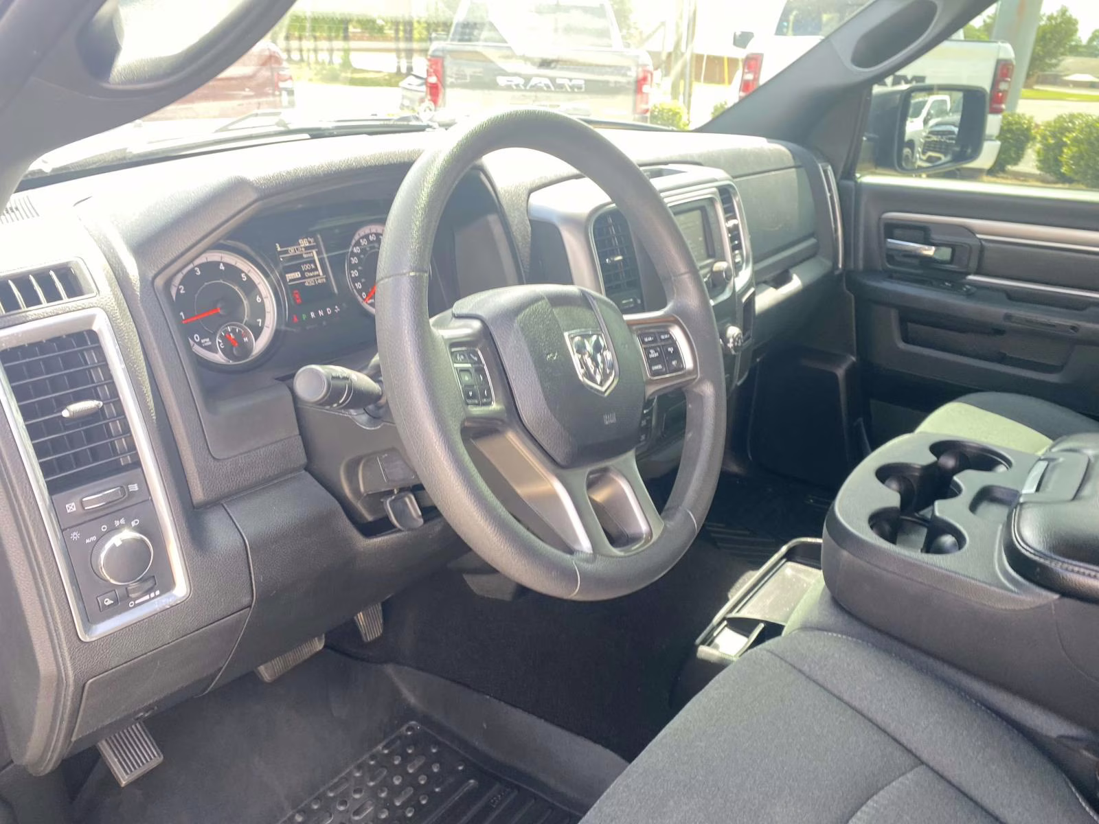 2024 Diamond Black Crystal Pearlcoat Ram 1500 Classic Warlock 4X4 Truck