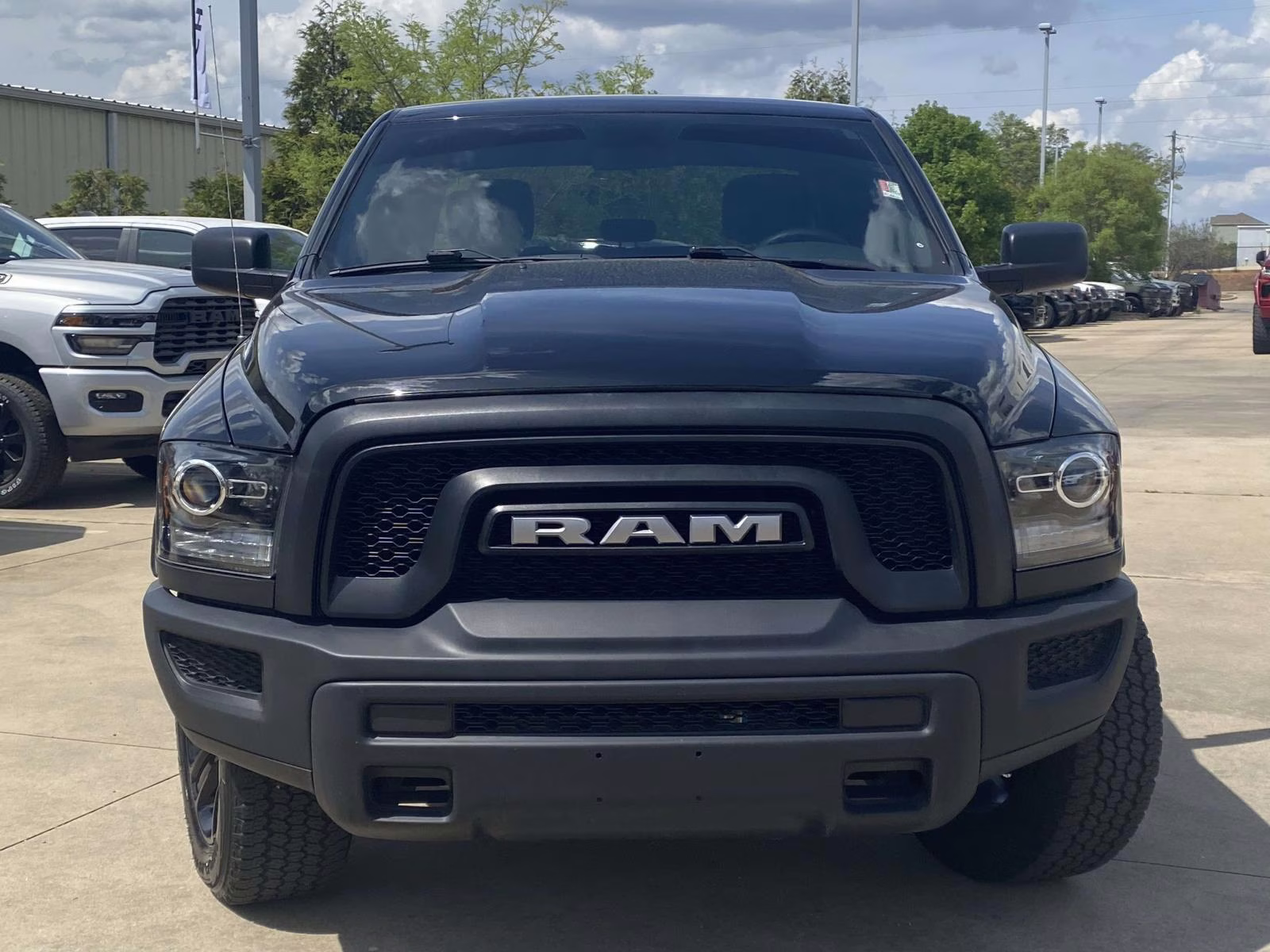 2024 Diamond Black Crystal Pearlcoat Ram 1500 Classic Warlock 4X4 Truck