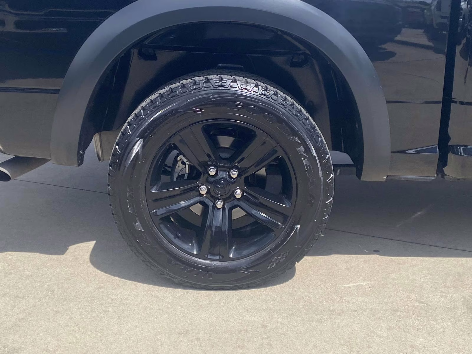 2024 Diamond Black Crystal Pearlcoat Ram 1500 Classic Warlock 4X4 Truck