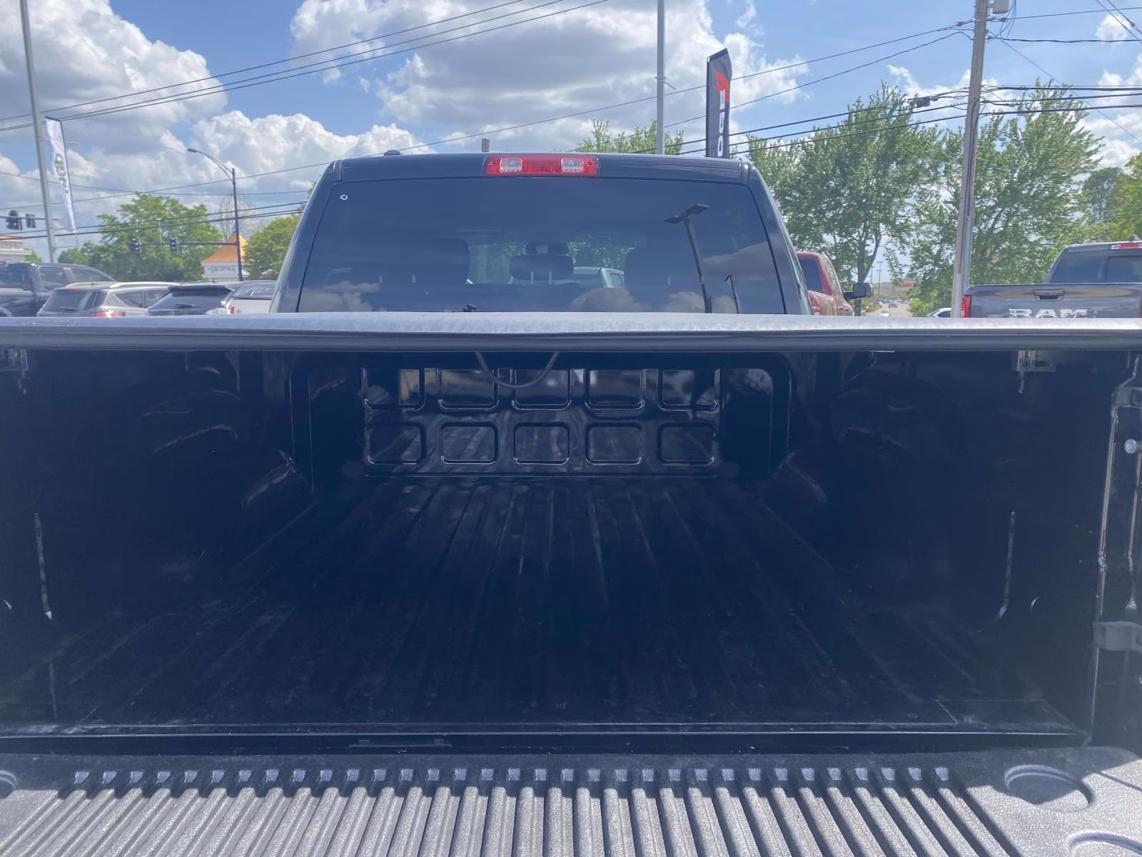 2024 Diamond Black Crystal Pearlcoat Ram 1500 Classic Warlock 4X4 Truck