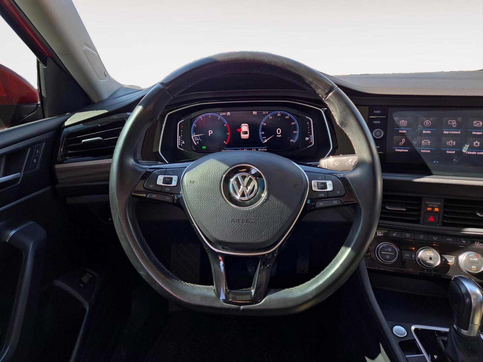 2019 Tornado Red Volkswagen Jetta SEL FWD Sedan