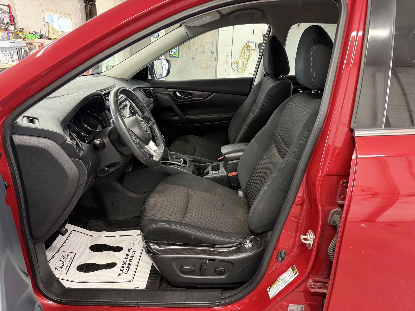 2017 Palatial Ruby Nissan Rogue SV FWD SUV