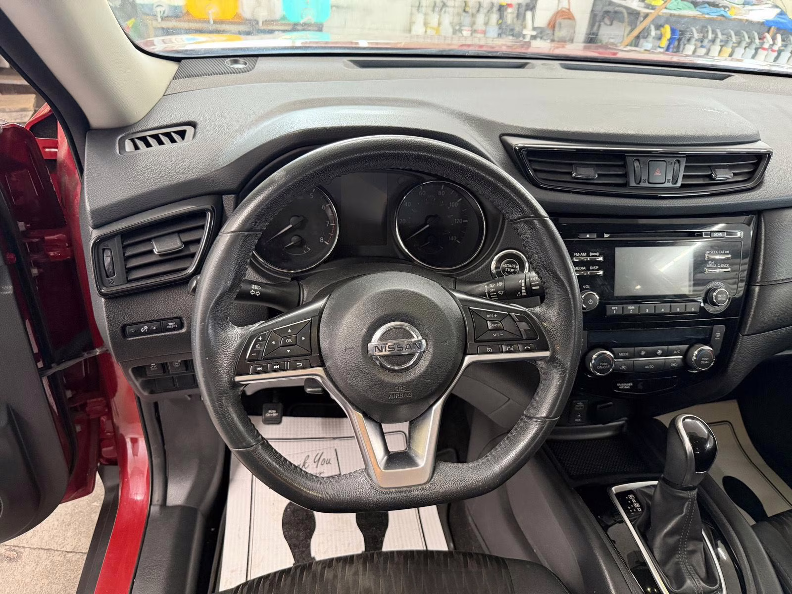 2017 Palatial Ruby Nissan Rogue SV FWD SUV