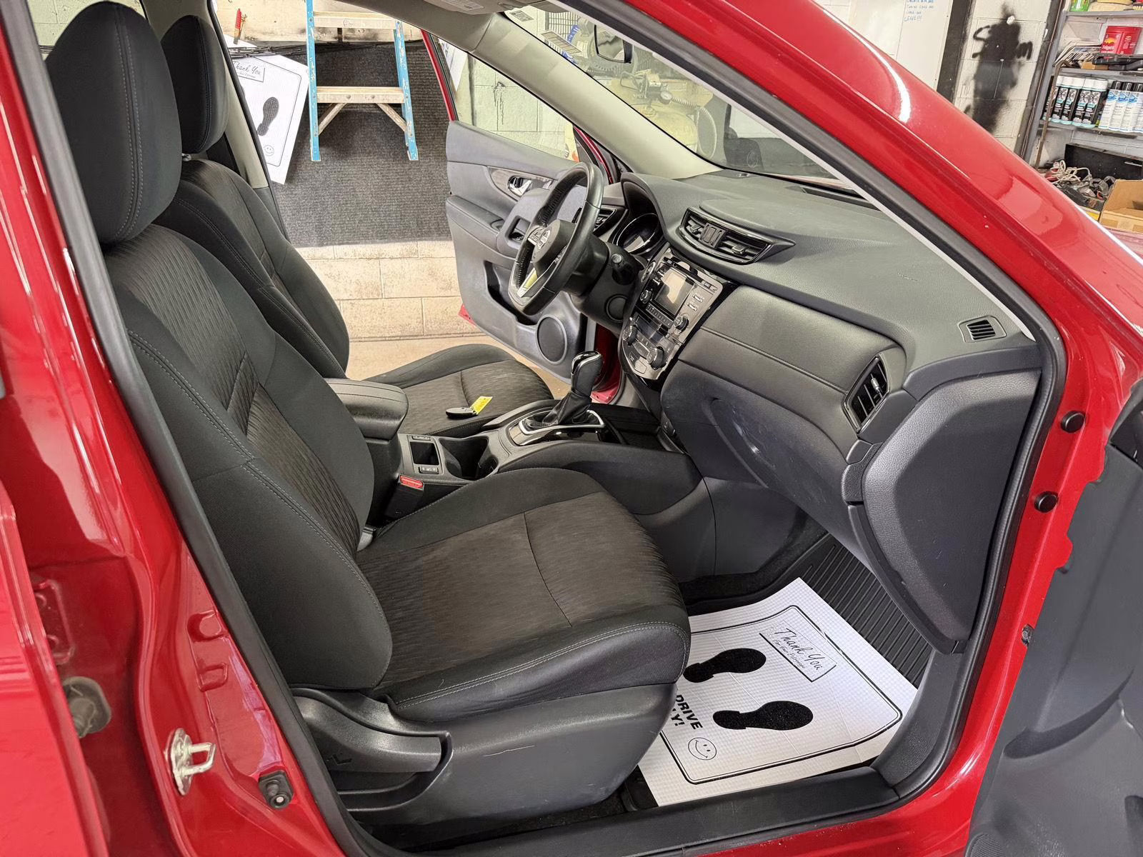 2017 Palatial Ruby Nissan Rogue SV FWD SUV