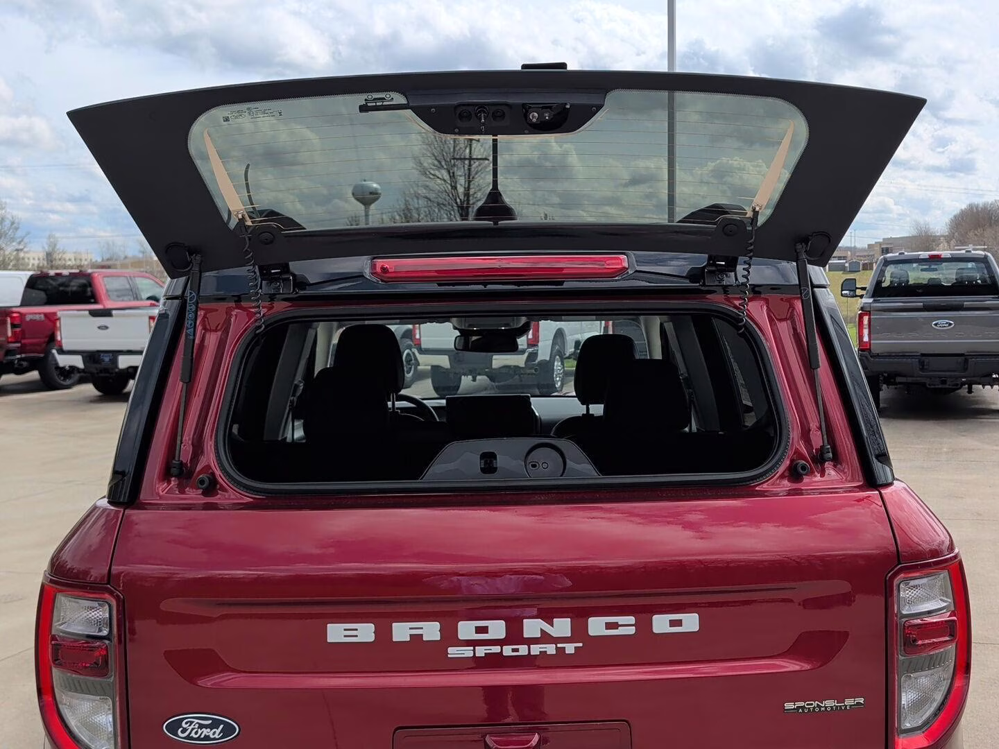 2026 Ruby Red Metallic Tinted Clearcoat Ford Bronco Sport Outer Banks 4X4 SUV