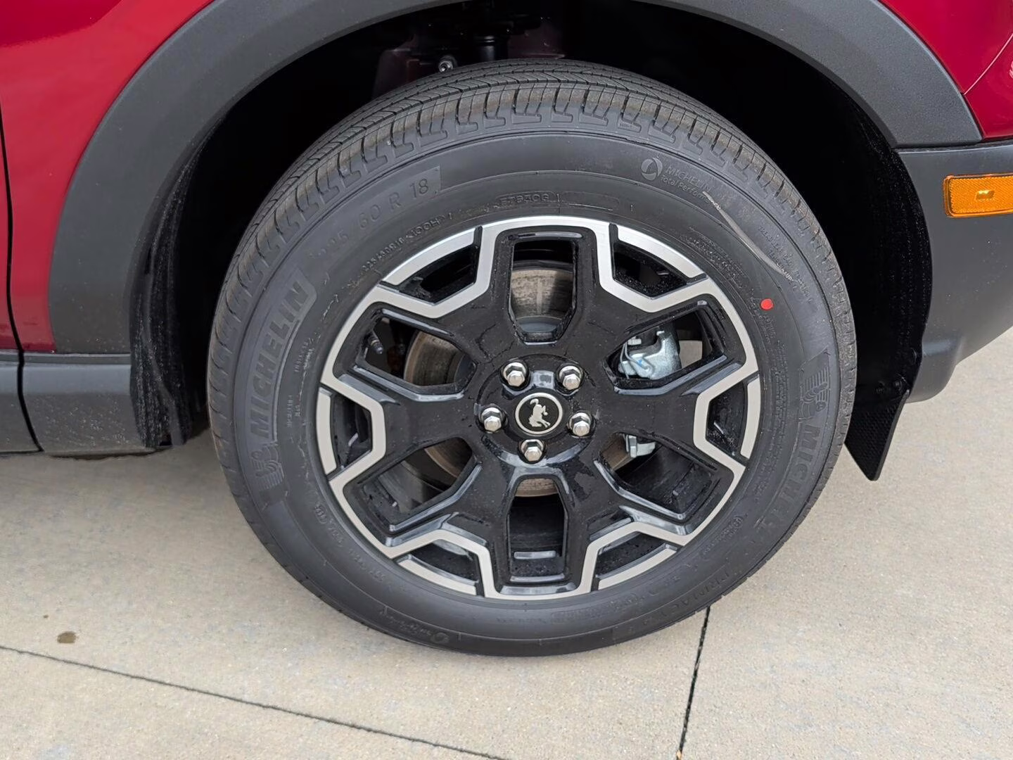 2026 Ruby Red Metallic Tinted Clearcoat Ford Bronco Sport Outer Banks 4X4 SUV