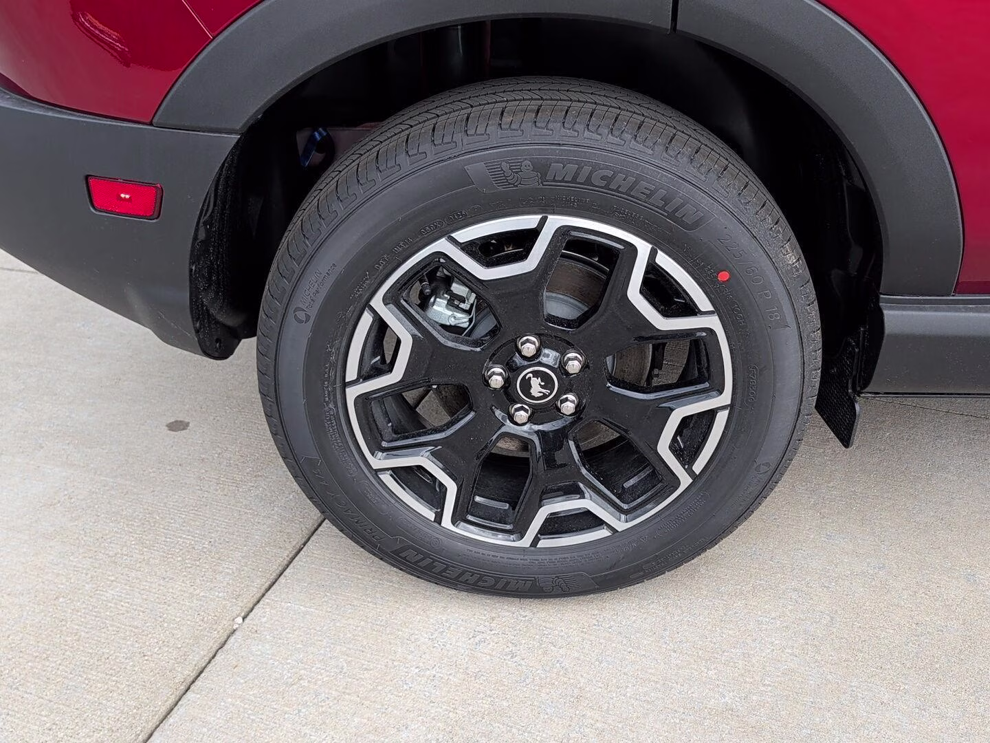2026 Ruby Red Metallic Tinted Clearcoat Ford Bronco Sport Outer Banks 4X4 SUV
