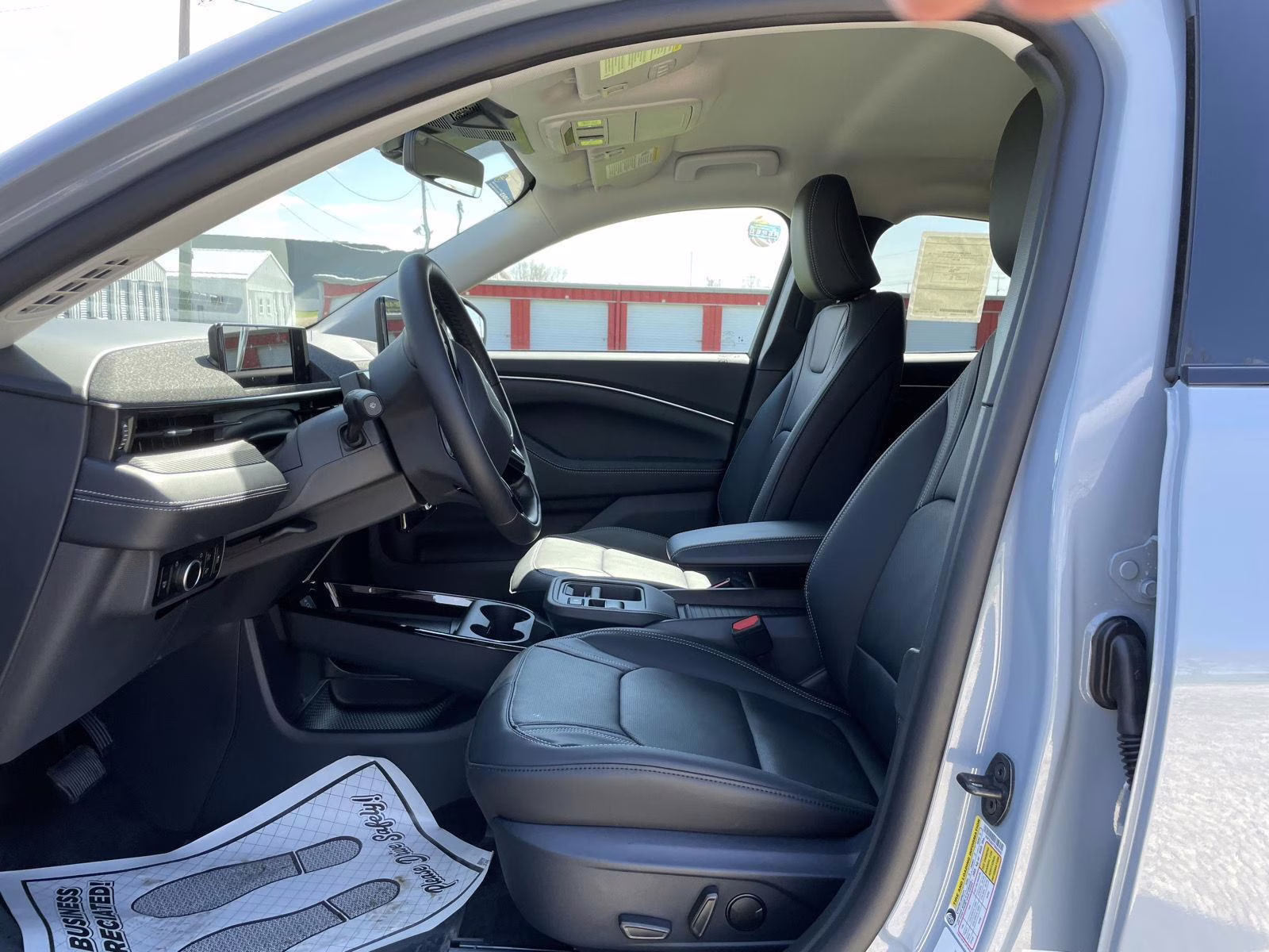 2026 Glacier Gray Metallic Tri-Coat Ford Mustang Mach-E Premium AWD SUV