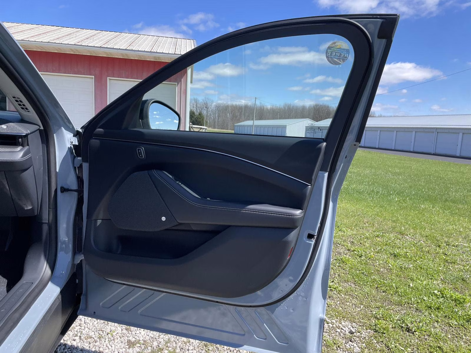 2026 Glacier Gray Metallic Tri-Coat Ford Mustang Mach-E Premium AWD SUV