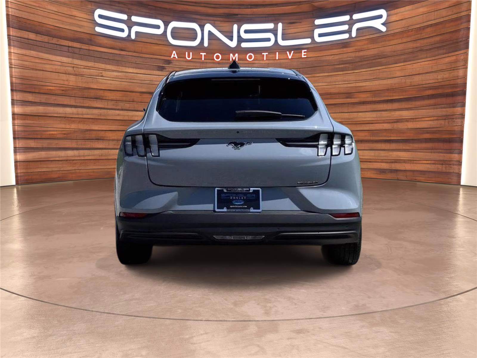 2026 Glacier Gray Metallic Tri-Coat Ford Mustang Mach-E Premium AWD SUV